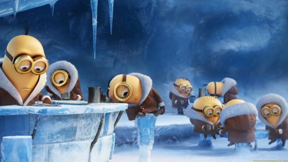 Minions-In-Ice-Cold-HD-Wallpaper
